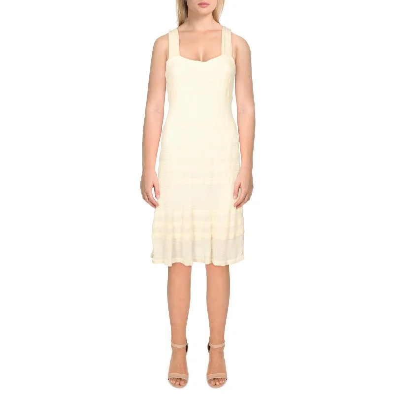 Lauren Ralph Lauren Womens Shadow Stripe Midi Sundress