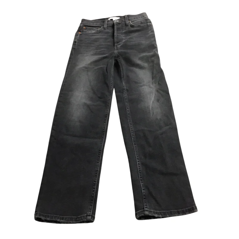 Jeans Straight By Cma In Black Denim, Size: 0