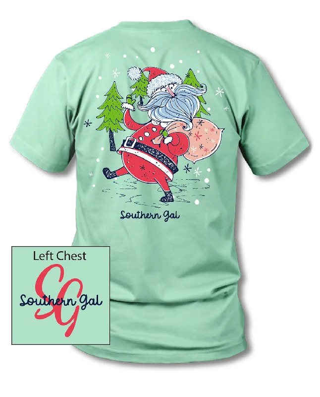 Southern Gal Santa Tee