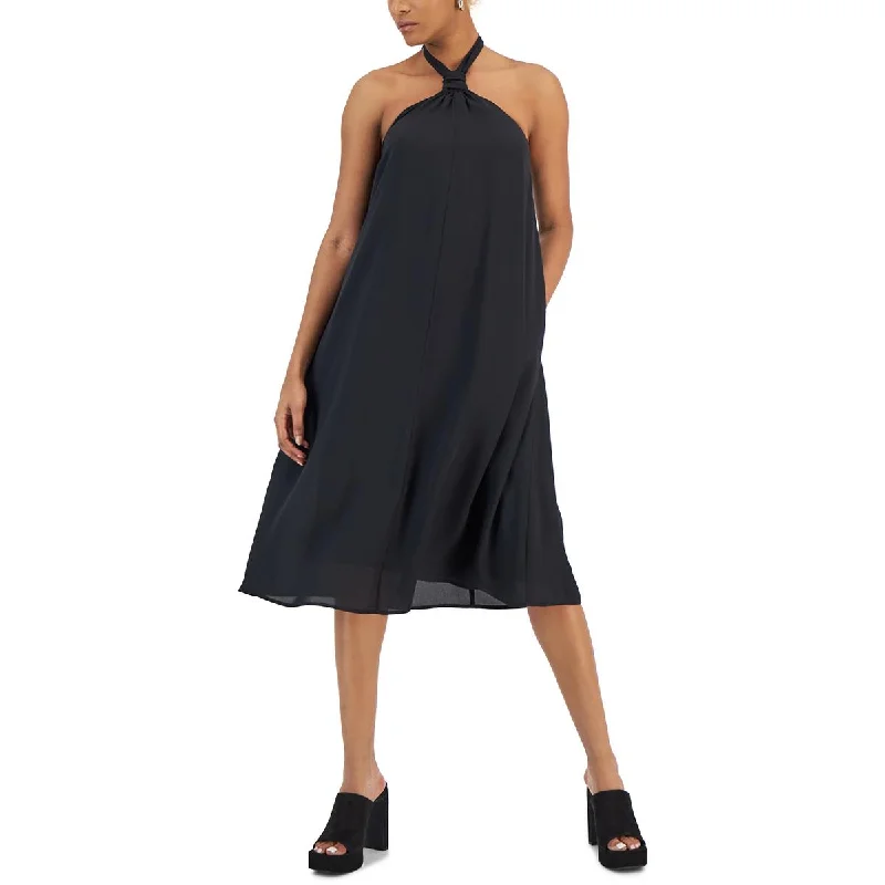 INC Womens Party Midi Halter Dress