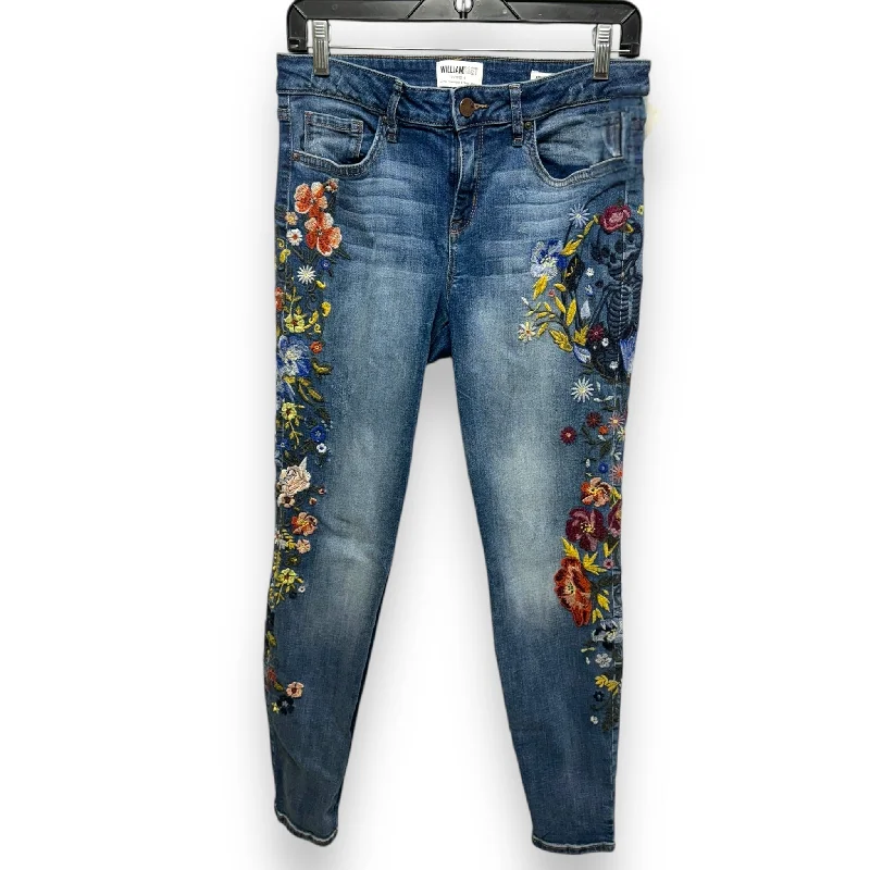 Jeans Skinny By William Rast In Blue Denim, Size: 8