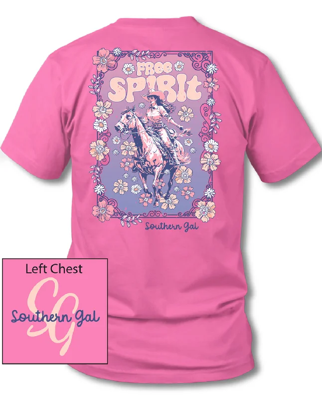 Southern Gal Plus Free Spirit Short Sleeve Tee