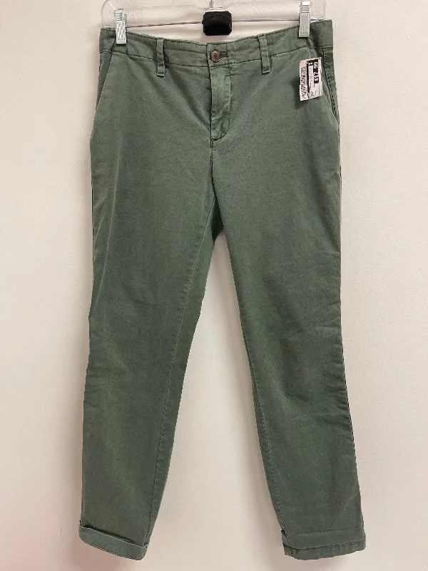 Jeans Straight By Gap In Green, Size: 2