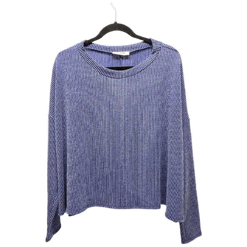 Top Long Sleeve By Jolie In Blue, Size: Xl