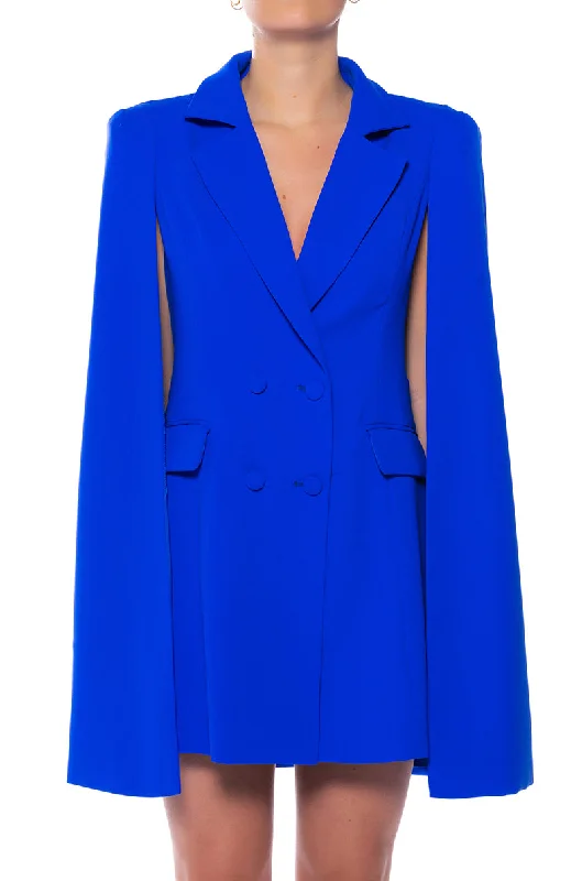 A LA MODE MINI BLAZER DRESS