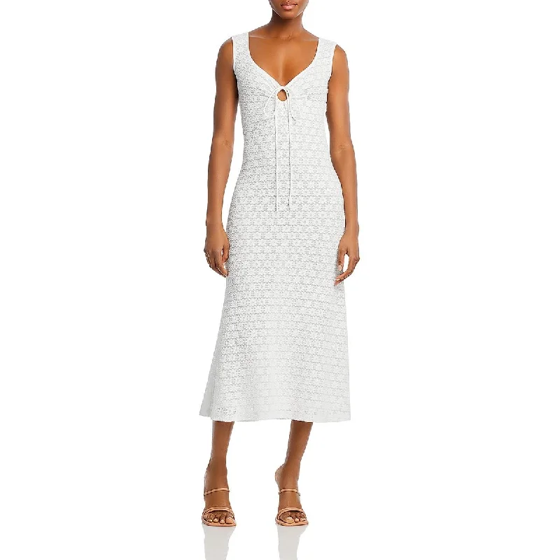 Bardot Womens Floral Beach Midi Dress