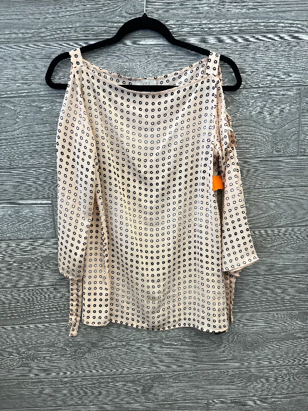 Blouse 3/4 Sleeve By Loft In Peach, Size: S