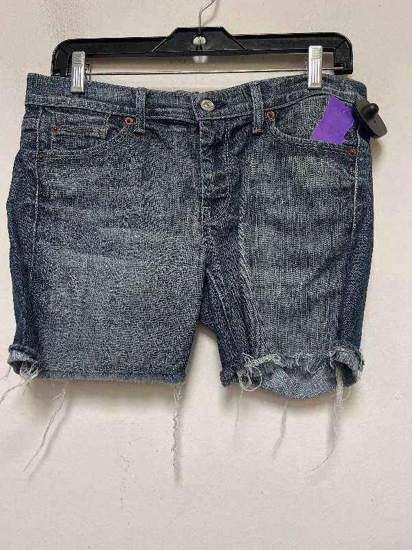 Blue Denim Shorts 7 For All Mankind, Size 8