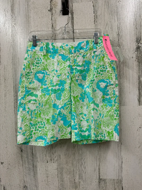 Blue & Green Shorts Lilly Pulitzer, Size 4