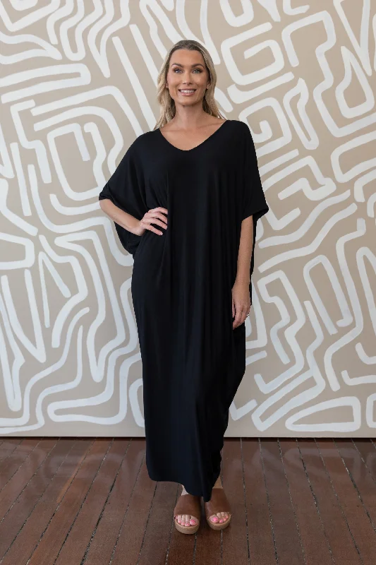 Maxi Miracle Dress | Black