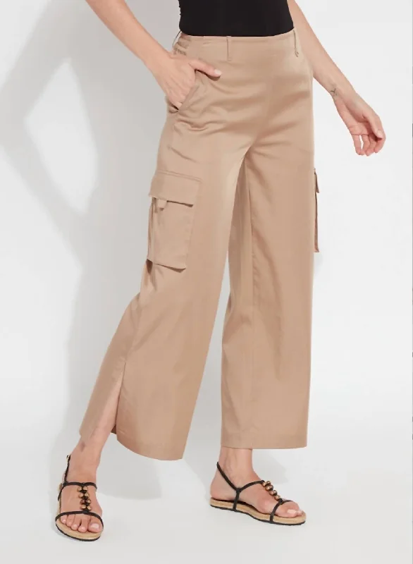 Calypso Cargo Pant In Tanned