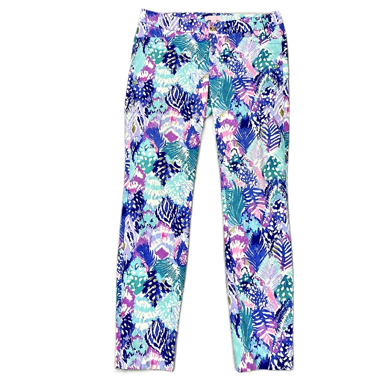 Purple Pants Designer By Lilly Pulitzer, Size: 2