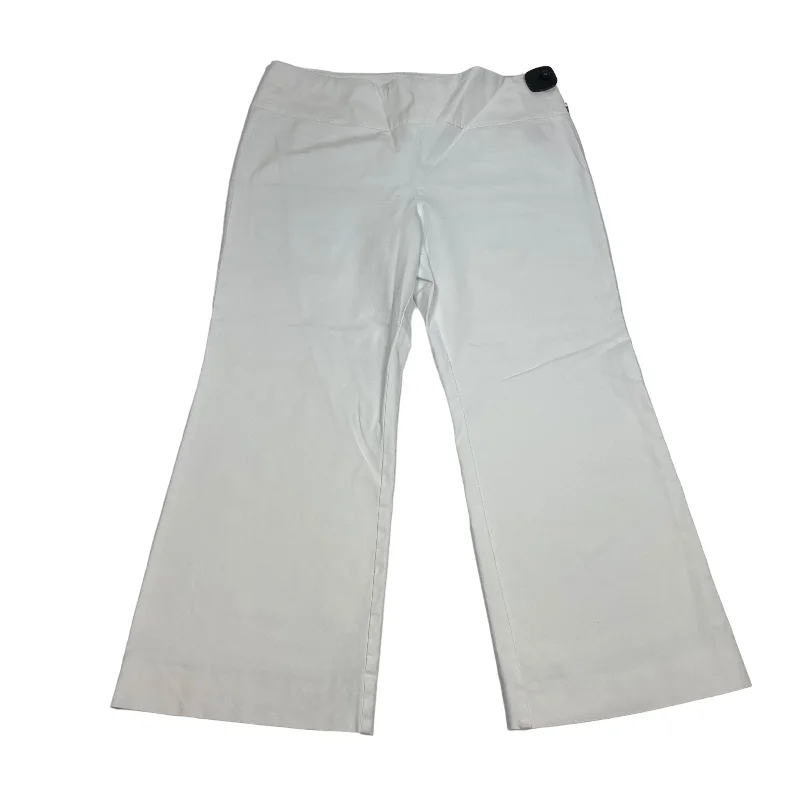 White Pants Cropped Soft Surroundings, Size Xl