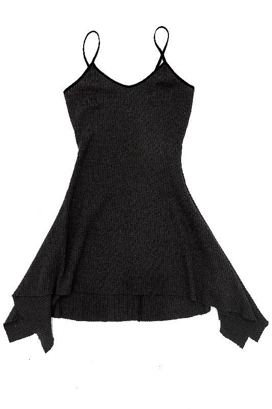 Black Thermal Dystopia Dress