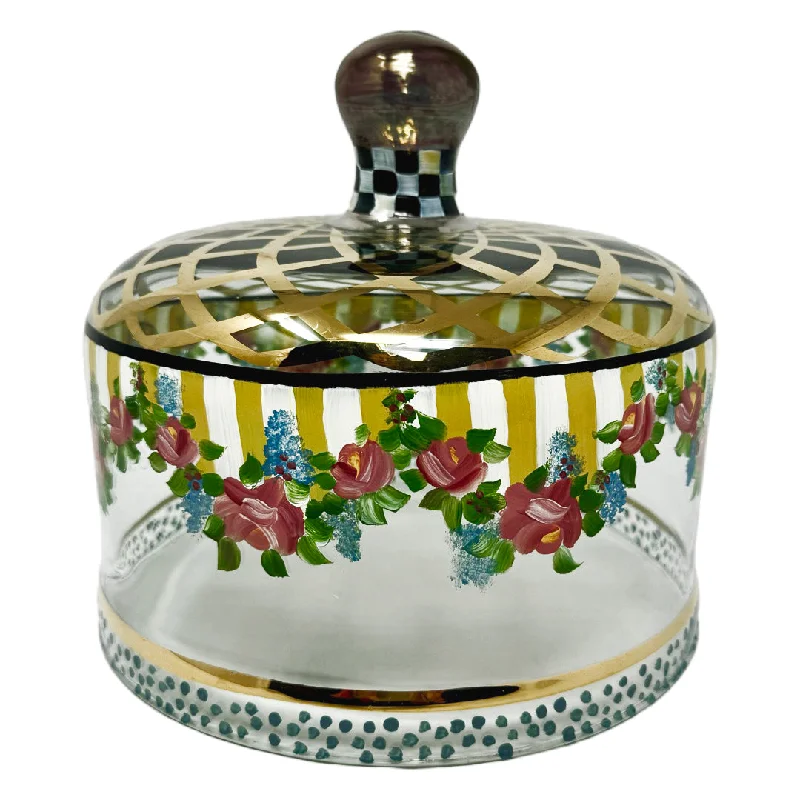 Courtly Check Circus Glass Cake Dome