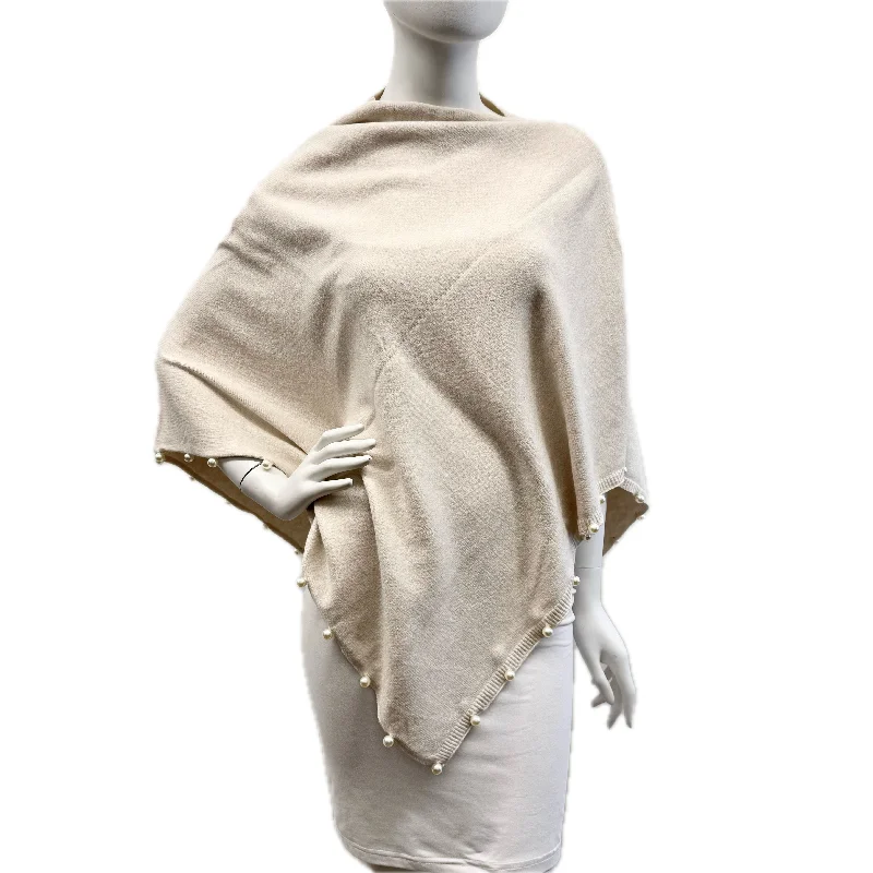 La Fiorentina Cape with Pearl Embellishment