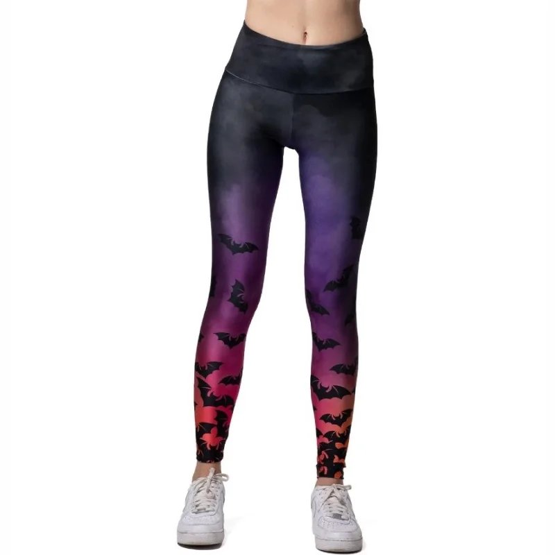 Ombre Dusk Bats Legging