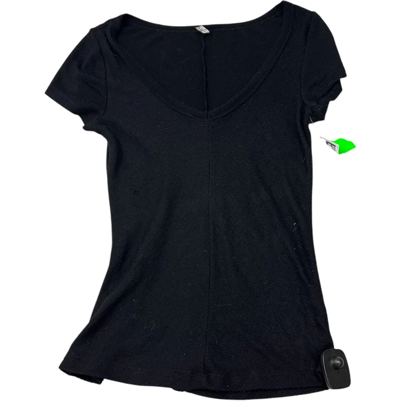 Top Short Sleeve Basic By Free People In Black, Size: M